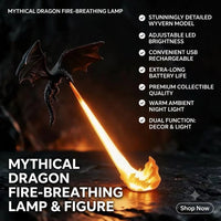 Fire-Breathing Dragon Lamp